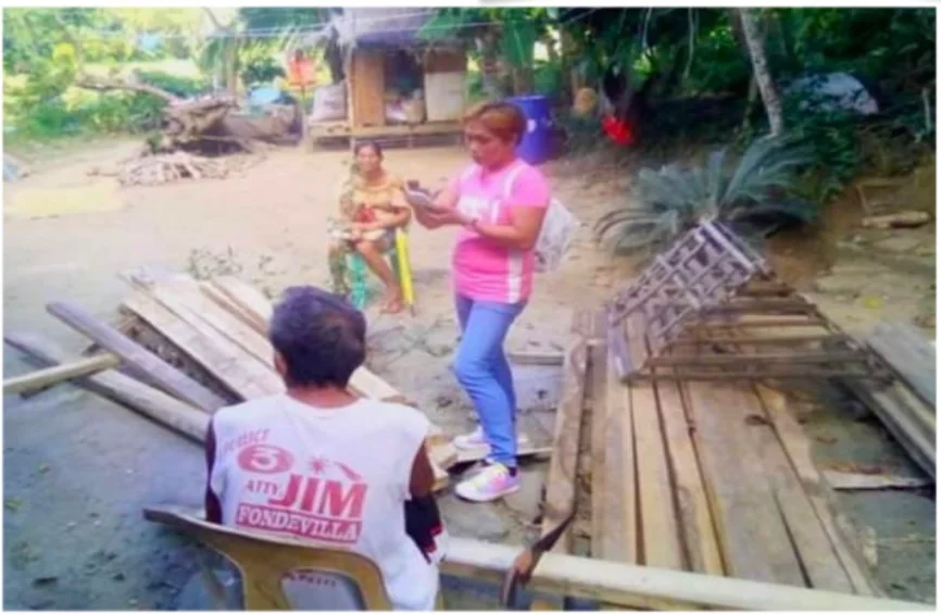 Community health worker team, Odiongan, Romblon, Philippines